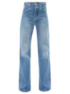 Matchesfashion.com Paco Rabanne - Pocket-accent Flared-leg Jeans - Womens - Denim