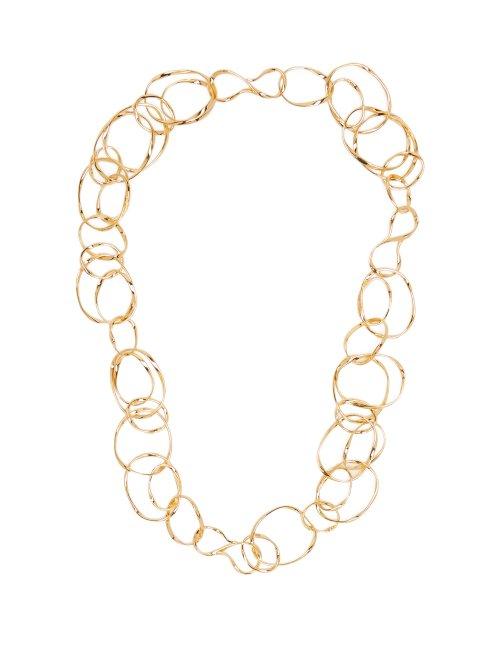 Matchesfashion.com Aurlie Bidermann - Maria Chain Link Necklace - Womens - Gold