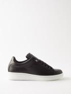 New Standard - Reset Leather Trainers - Mens - Black White