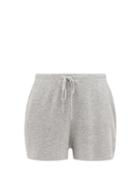 Ladies Lingerie Skin - Weslin Organic Cotton-blend Shorts - Womens - Light Grey