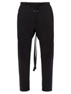 Matchesfashion.com Fear Of God - Relaxed Leg Cotton Track Pants - Mens - Black