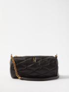 Saint Laurent - Sade Quilted-leather Shoulder Bag - Womens - Black