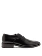 Matchesfashion.com Balenciaga - Lace Up Leather Derby Shoes - Womens - Black