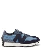 Matchesfashion.com New Balance - 327 Chambray And Denim Trainers - Mens - Blue