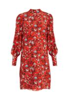 Erdem Mirela Convertine-print Silk Crepe De Chine Dress