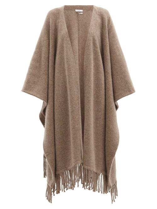 Matchesfashion.com Co - Fringed Cashmere Shawl - Womens - Beige