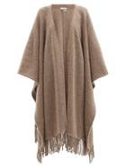 Matchesfashion.com Co - Fringed Cashmere Shawl - Womens - Beige