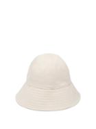 Matchesfashion.com Jil Sander - Cotton-herringbone Bucket Hat - Mens - Beige