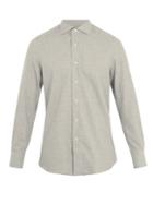 Boglioli Regular-fit Single-cuff Checked Cotton Shirt