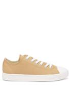 Matchesfashion.com Junya Watanabe - Rubber-toe Canvas Trainers - Mens - Beige