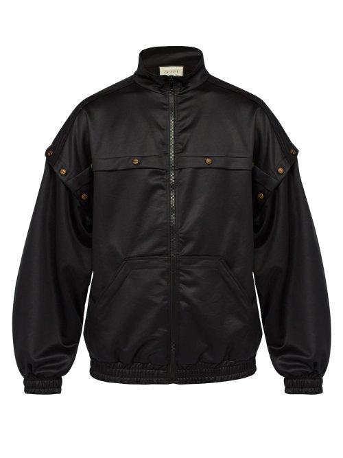 Matchesfashion.com Gucci - Technical Track Jacket - Mens - Black