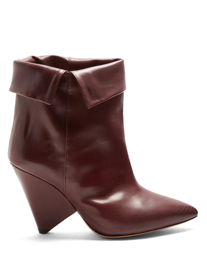 Isabel Marant Luliana Leather Ankle Boots