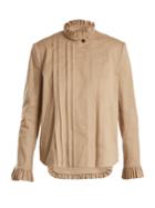 Preen Line Jessie Frill-trimmed Stretch-cotton Jacket