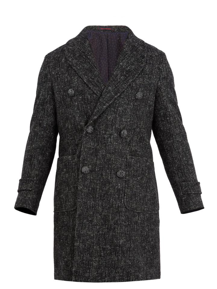 The Gigi Alcor Double-breasted Wool-blend Overcoat