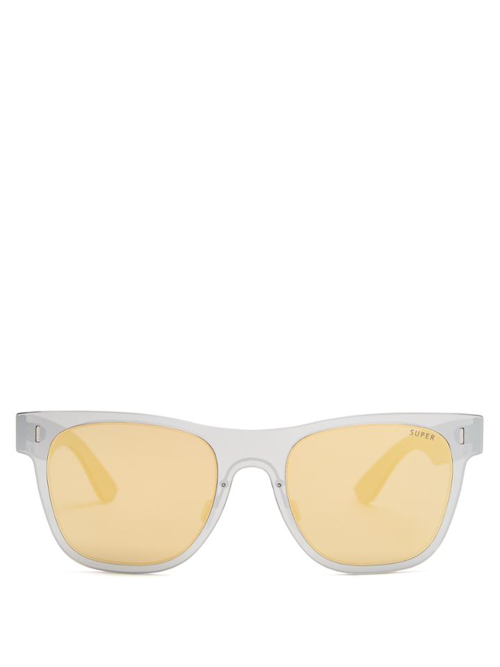 Retrosuperfuture Duo-lens Classic D-frame Sunglasses