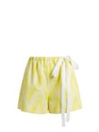 Rochas Chevron-jacquard Cotton-blend Shorts