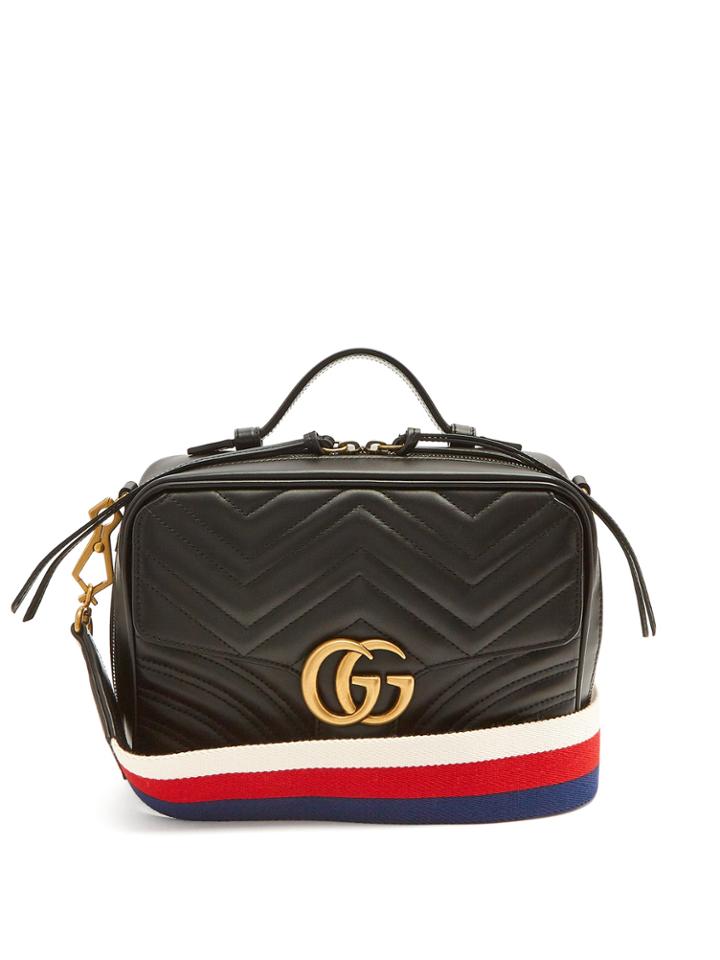 Gucci Gg Marmont 2.0 Quilted-leather Cross-body Bag
