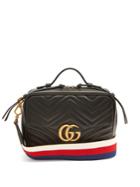 Gucci Gg Marmont 2.0 Quilted-leather Cross-body Bag