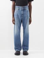 Dolce & Gabbana - Double-waistband Wide-leg Jeans - Mens - Blue