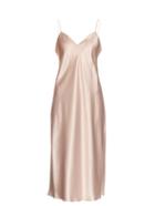 Saint Laurent Sleeveless Silk-satin Gown