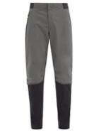 Matchesfashion.com On - Panelled Technical-shell Track Pants - Mens - Black Grey