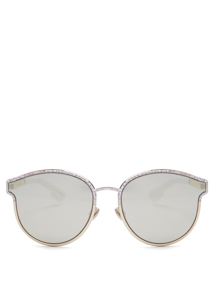 Dior Symmetric Mirrored Sunglasses