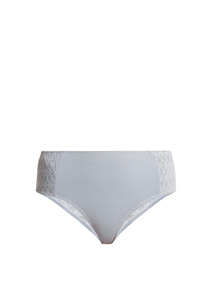 Heidi Klein Cassis High-waisted Bikini Briefs
