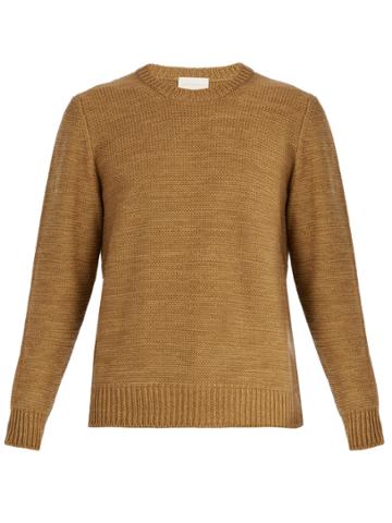 Arjé Ostuni Cotton And Wool-blend Sweater