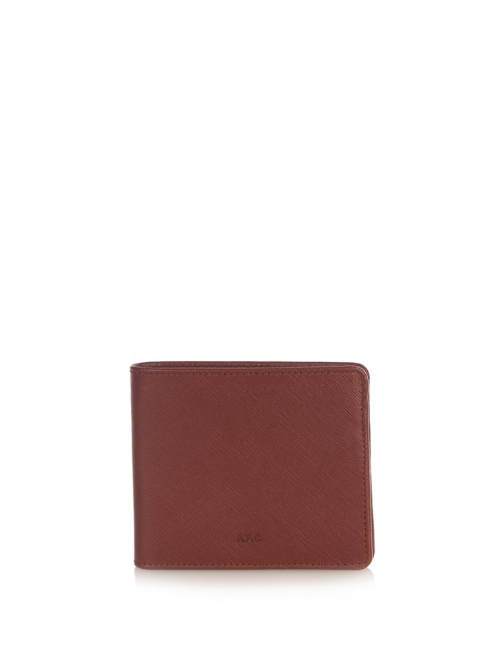 A.p.c. Aly Bi-fold Leather Wallet