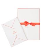 Matchesfashion.com Pineider - Capri Box Of 24 Writing Sheets And 24 Envelopes - Mens - Red White