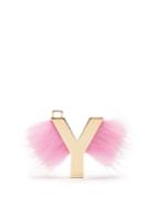 Fendi Abclick Letter 'y' Key Charm