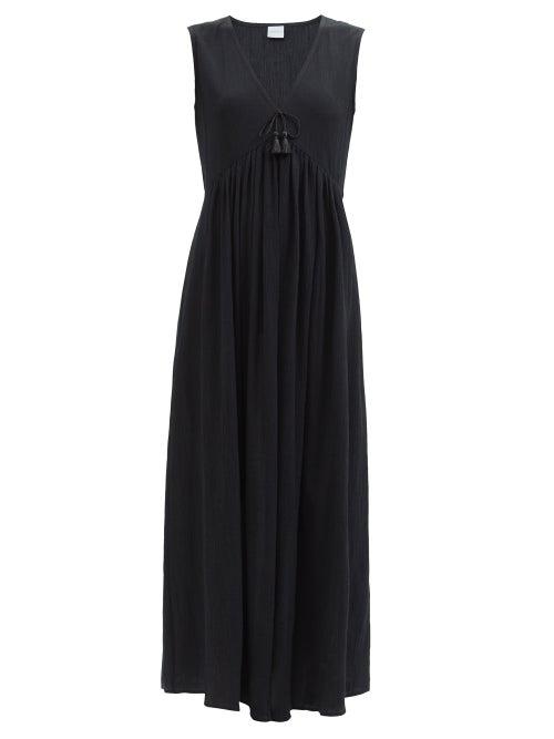 Max Mara Beachwear - Volante Dress - Womens - Black