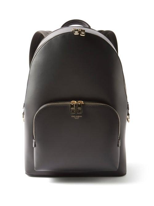 Dolce & Gabbana - Leather Backpack - Mens - Black