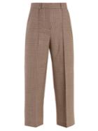 Racil Warwick Hound's-tooth Wool Cropped Trousers