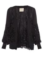 Loyd/ford Bead-embellished Silk-chiffon Jacket
