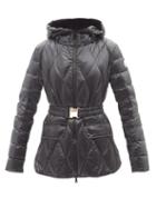Moncler - Serignan Quilted Technical Coat - Womens - Black
