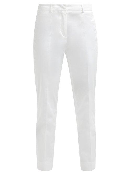 Matchesfashion.com Weekend Max Mara - Alibi Trousers - Womens - White