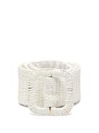 Thierry Colson Woven-raffia Belt