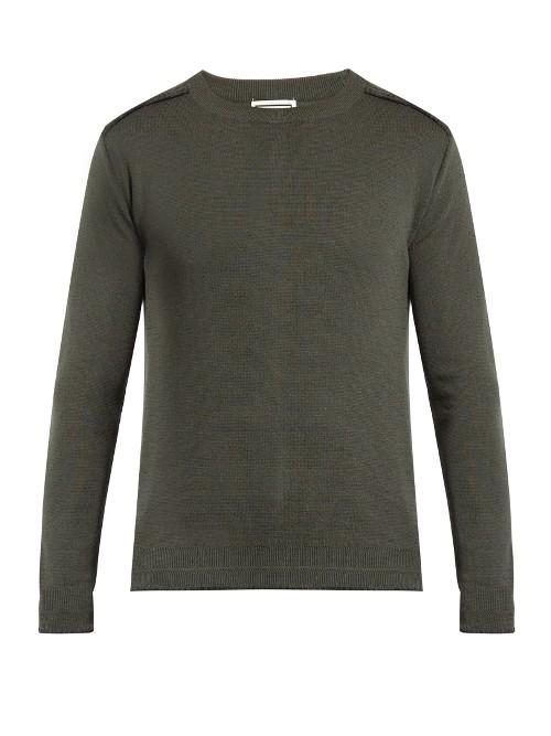 Wooyoungmi Blanket-stitched Wool Sweater