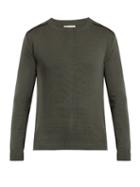 Wooyoungmi Blanket-stitched Wool Sweater