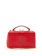 Matchesfashion.com Mark Cross - Grace Lizard Skin Belt Bag - Womens - Red