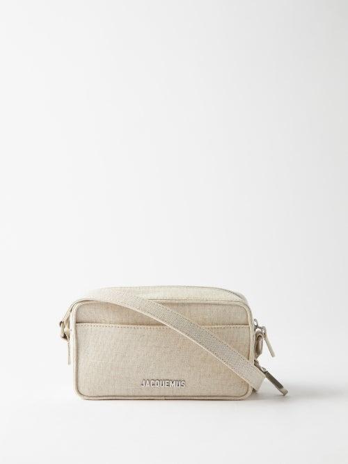 Jacquemus - Baneto Canvas Cross-body Bag - Mens - Light Grey