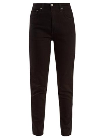 Matchesfashion.com Brock Collection - James High Rise Skinny Jeans - Womens - Black