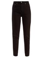 Matchesfashion.com Brock Collection - James High Rise Skinny Jeans - Womens - Black