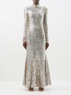 Sportmax - Gioco Dress - Womens - Silver