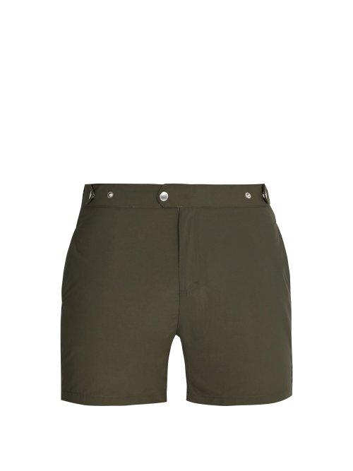 Matchesfashion.com Solid & Striped - The Kennedy Swim Shorts - Mens - Khaki