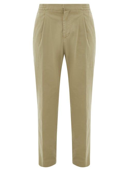 Matchesfashion.com Officine Gnrale - Drew Drawstring Waist Chinos - Mens - Beige