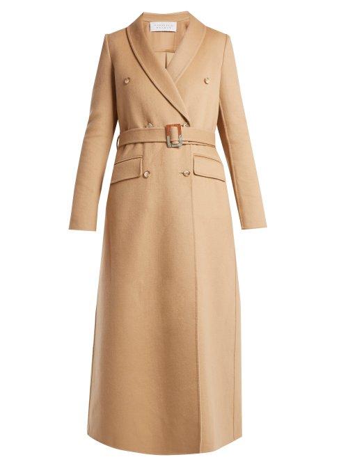Matchesfashion.com Gabriela Hearst - Joaquin Cashmere Belted Coat - Womens - Camel