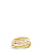 Matchesfashion.com Spinelli Kilcollin - Taurus 18kt Gold And Sterling-silver Ring - Womens - Silver Gold