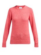 Matchesfashion.com Barrie - Arran Pop Cashmere Sweater - Womens - Pink